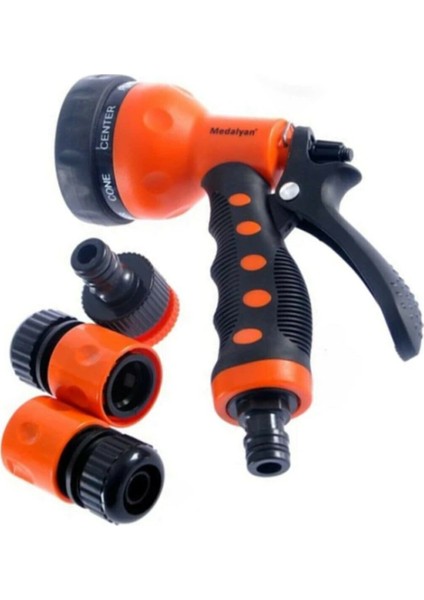 Hortum Tabancası 4'lü Set 7 Fonksiyonlu 1/2" 708