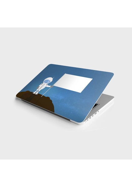 Laptop Sticker Notebook Pc Kaplama Etiketi Astronot 4