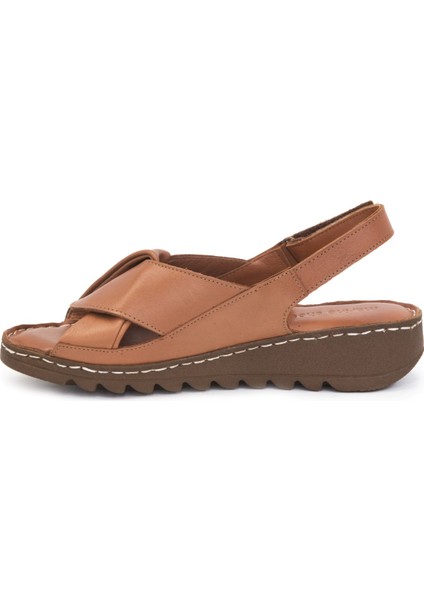 Mrn 018 Taba Bayan Comfort Sandalet Terlik Sandalet
