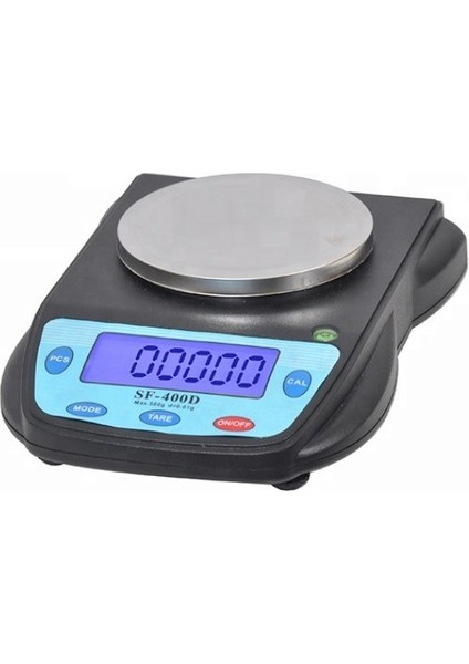 Tekno Istanbul Büyük Ekran Tartı Takı Laboratuvar Kağıt Ağırlık Sehpası Ölçeği (Kapasite: 600gr.)