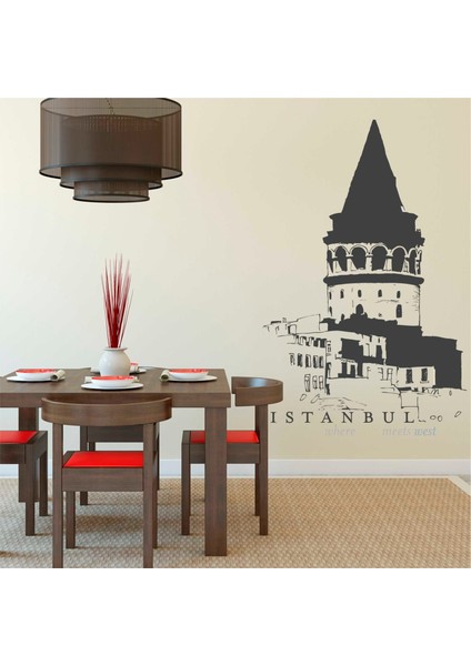Galata Kulesi Sticker ( 60X80 cm )