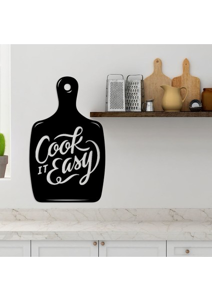 Cook It Easy Kesme Tahtası Mutfak Süsü