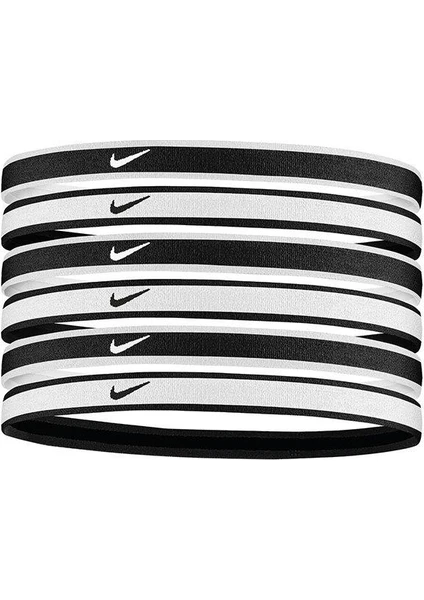 N.100.2021.176.OS Swoosh Sport Headbands 6 Pk Tıpped 6lı Saç Ipi