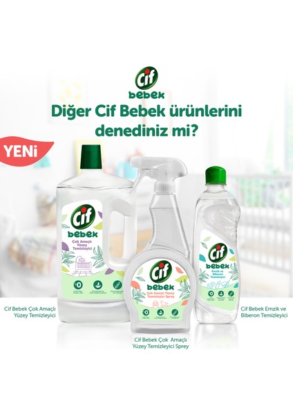 Bebek Çok Amaçlı Yüzey Temizleyici Sprey 500 ml