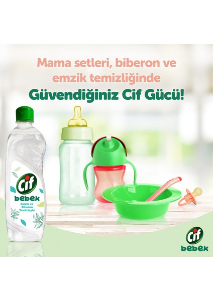Bebek Emzik ve Biberon Temizleyici 400 ml modelleri