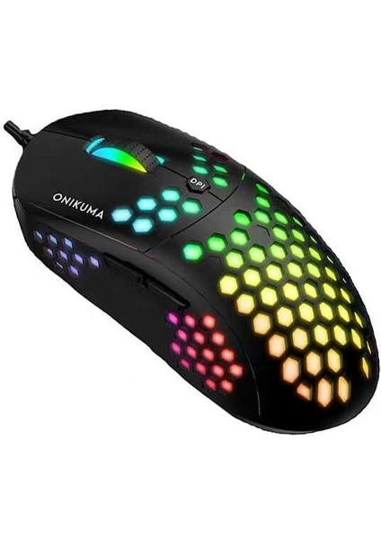 CW903 Rgb Dpı Hız Ayarlı Kablolu Oyuncu Mouse