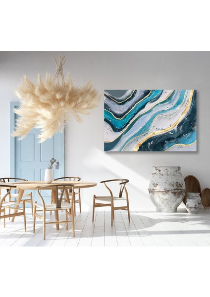 Yağlı Boya El Yapımı Tablo 54 x 94 cm Home In JOY1007