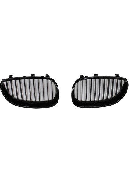 Bmw e60 ön panjur böbrek krom çerçeve mat siyah iç ızgara