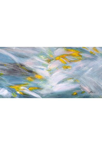 Yağlı Boya Tablo El Yapımı Home In Joy 75CMX45CM