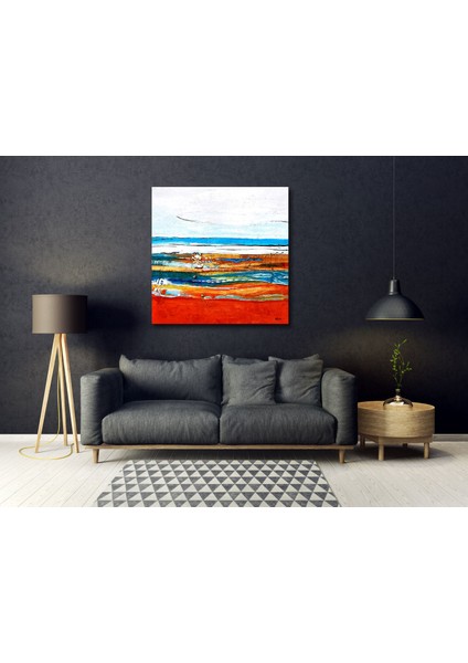 Yağlı Boya Tablo El Yapımı Home In Joy 85CMX85CM fiyatları