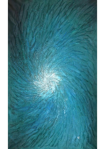 Yağlı Boya Tablo El Yapımı Home In Joy 45CMX74CM