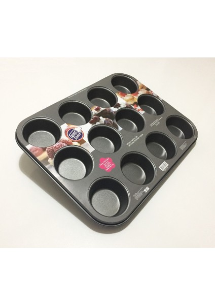 Fame Kitchen 12'li Yapışmaz Teflon Kaplı Muffin Kek Kalıbı fiyatları