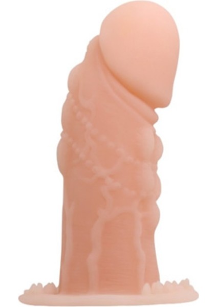 Pretty Love Performance Sleeve Ultra Realistik Tırtıklı Yapıda Penis Kılıfı