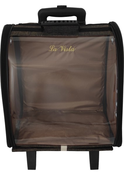 Tekerlekli Çekcekli Kedi Taşıma Valizi Kale modelleri