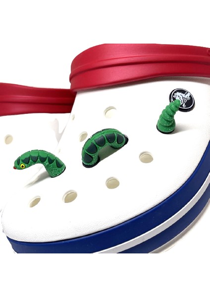 Crocs Terlik Süsü & Renkli Aksesuar 3 Boyutlu 3'lü Jibbitz