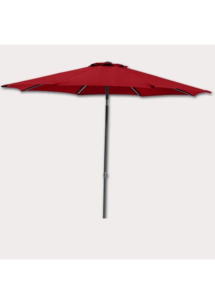 270 cm Çap Şemsiye Kırmızı