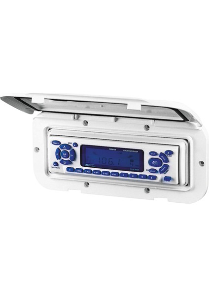 Case Cover F/ Radio/cd, 110X235MM, Smoked Transparent