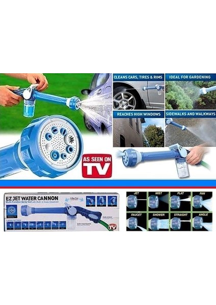 Ez Jet Water Canon Deterjanlı Su Tabancası