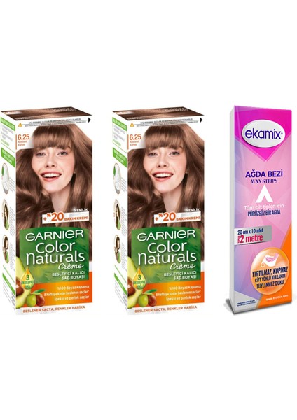 Color Naturals Set Boya 6-25 Kestane Kahve 2 Adet