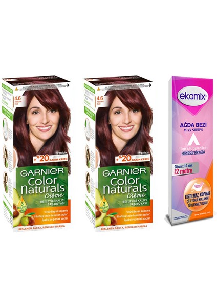 Color Naturals Set Boya 4-6 Kestane Kızıl 2 Adet