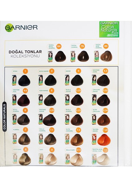 Color Naturals Set Boya 4-6 Kestane Kızıl 2 Adet