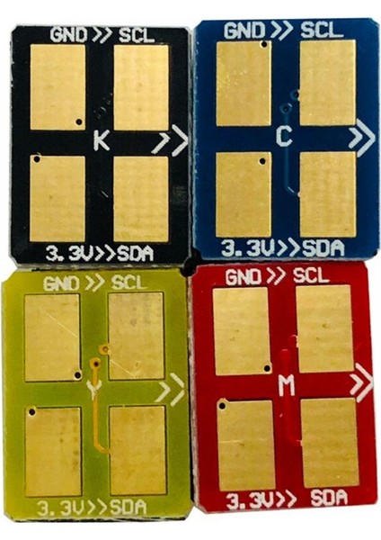 CLP-300 Muadil Chip Cmyk Set CLX-2160