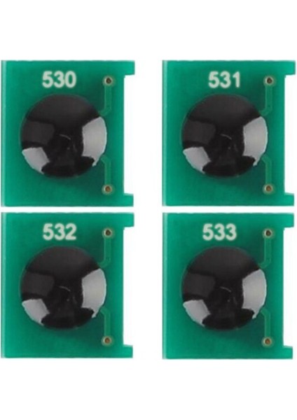 CC530A 304A Cmyk Muadil Chip Set CP2025 M476