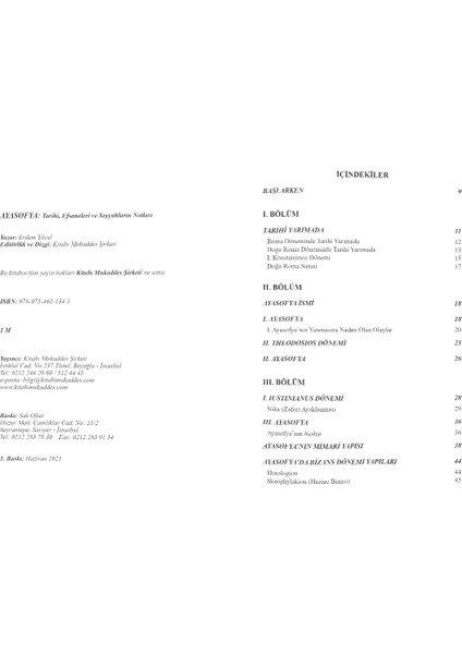 Ayasofya: Tarihi, Efsaneleri ve Seyyahların Notları - Erdem Yücel fiyatları