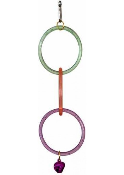 Exovit Olimpik Kuş Oyuncak Halka 4,5 x 14 cm