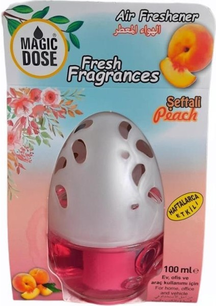 Dekoratif Küre Şeftali Oto Kokusu 100ML