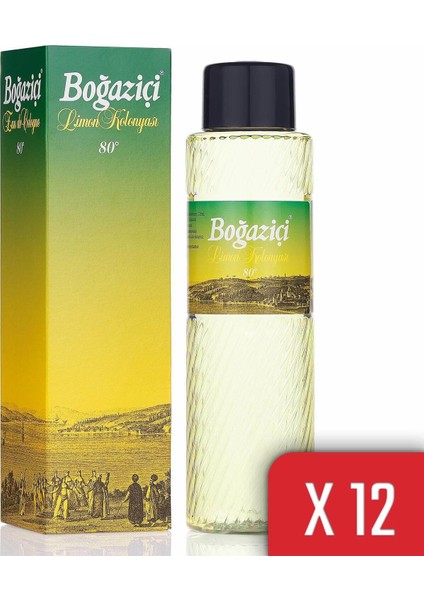 Limon Kolonyası 400 ml 12'li