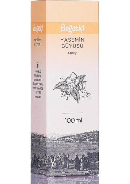 Kolonya Yasemin Büyüsü Cam Sprey 100 ml