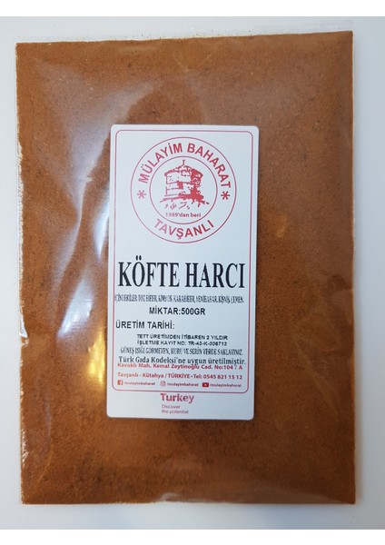 Köfte Baharatı 500 gr