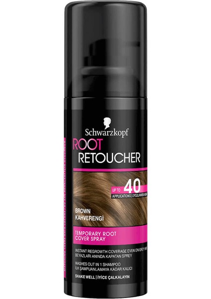 Beyaz Kapama Root Retoucher Brown / Kahverengi