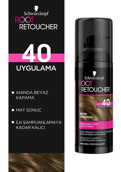 Beyaz Kapama Root Retoucher Brown / Kahverengi fiyatları