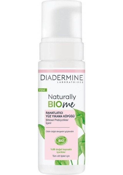 Naturally Bio Me Rahatlatıcı Yüz Yıkama Köpüğü 150ML