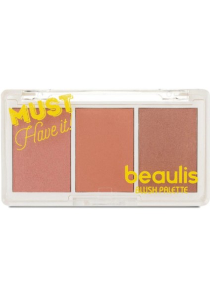 Bee Beaulis Beaulis Mini Allık Paleti 518 Sweet Cheeks
