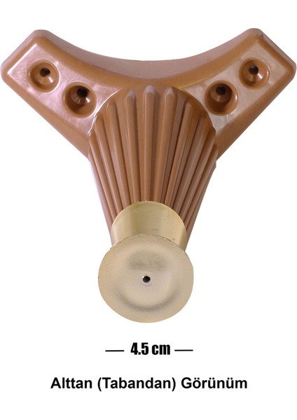 Mobilya Kanepe Masa Sehpa Ayağı Baza Ayakları Kahverengi 15 Cm (4 Adet) fırsatları