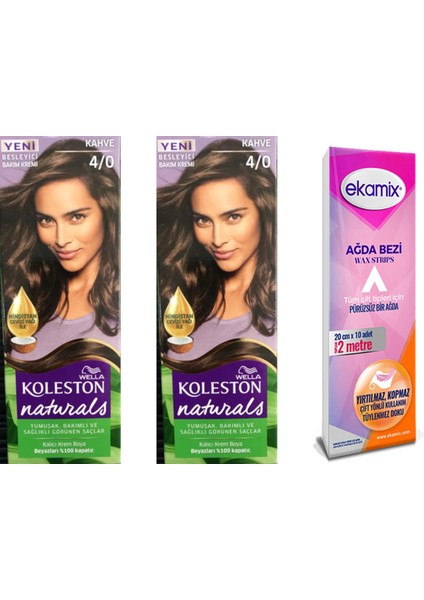 Koleston Naturals Tüp Boya 4-0 Kahve 2 Adet