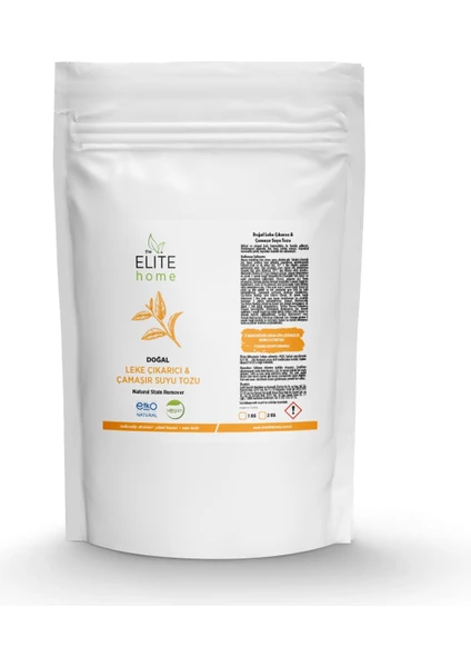 The Elite Home Doğal ve Vegan Sertifikalı  Leke Çıkarıcı / Çamaşır Suyu Tozu 1000 gr