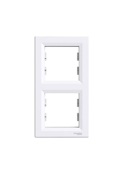 Schneider EPH5810221 Asfora Ikili Dikey Beyaz Çerçeve fiyatları
