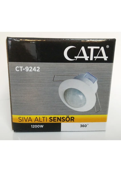 CT-9242 360 Derece Sıva Altı Hareket Algılayıcı Sensör