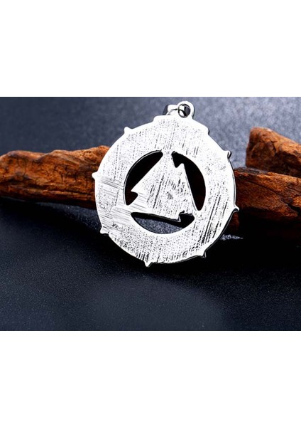 Daisybydaisy Paslanmaz Çelik Odin Güç Sembolü Valknut Kolye