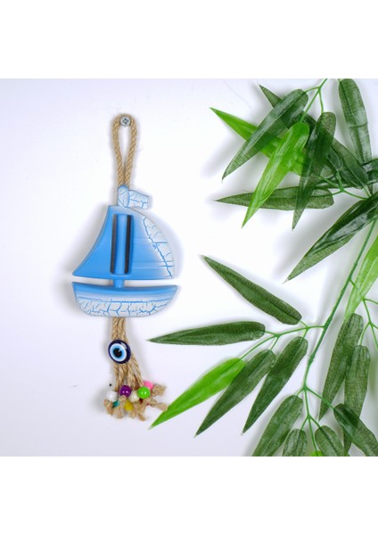 Dekoratif Bahçe Süsü, Tekli Yelken Çatlama Duvar Süsü