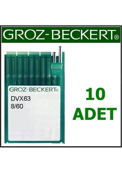 DVX63 San Reçme Iğnesi 8 Numara