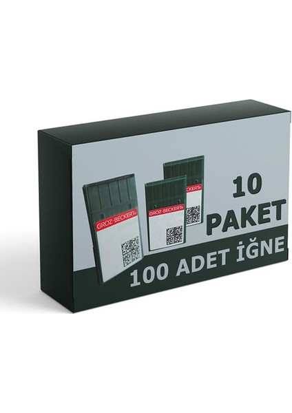 Dbx1 Düz Makine Iğnesi 100 Adet (18 Numara)