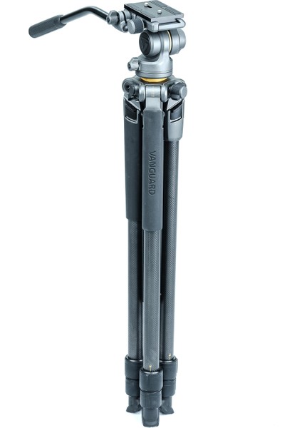 Alta Pro 2 263 CV Karbon Fiber Video Tripod Kit Gri
