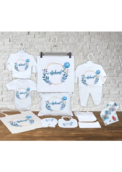 Isme Özel 13 Parçadan Oluşan Hastane Çıkışı Seti