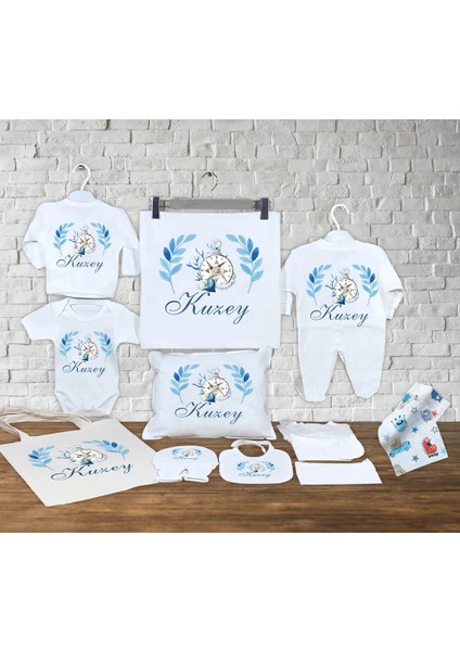 Isme Özel 13 Parçadan Oluşan Hastane Çıkışı Seti