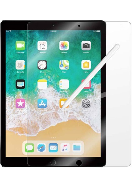iPad Pro 12.9 2017 Paper Like Pencil Destekli Kağıt Hissi Veren Mat Ekran Koruyucu